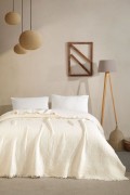 Varol 5 Katlı Çift Kişilik %100 Pamuk Müslin Yatak Örtüsü – 230x240 cm görseli 8