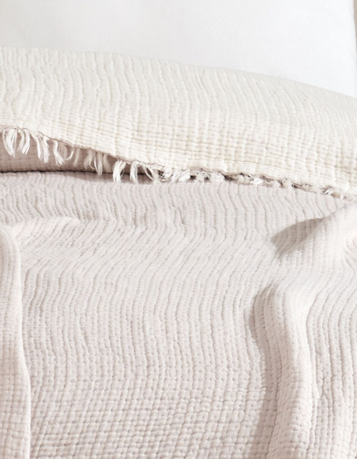 Varol 5 Katlı Çift Kişilik %100 Pamuk Müslin Yatak Örtüsü – 230x240 cm