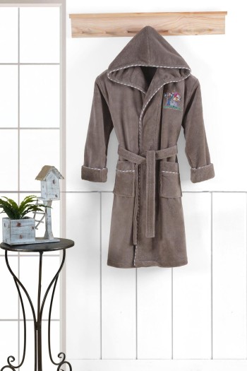 Varol Bambu Nakışlı Garson Boy Bornoz- M.Craft Varol Bambu Nakışlı Garson Boy Bornoz- M.Craft