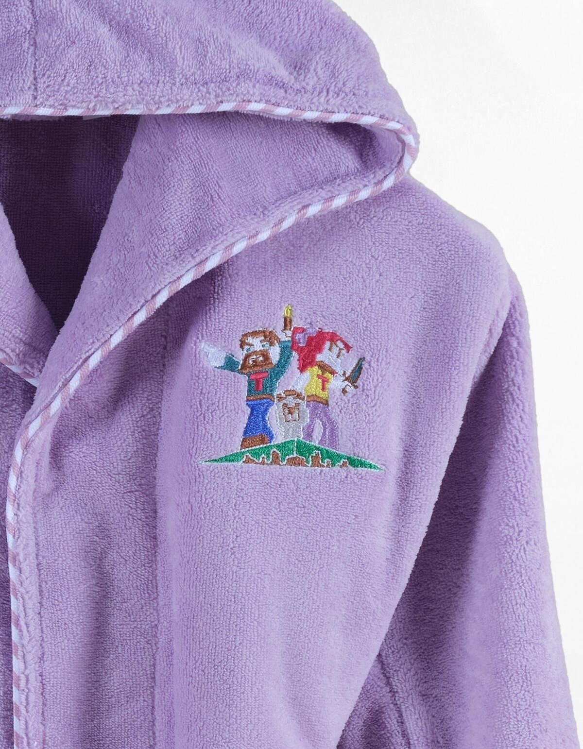 Varol Bambu Nakışlı Garson Boy Bornoz- M.Craft Varol Bambu Nakışlı Garson Boy Bornoz- M.Craft