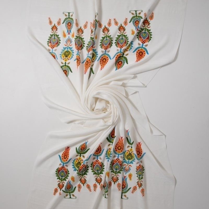 Varol Baskılı Bambu Peştemal Plaj Havlusu