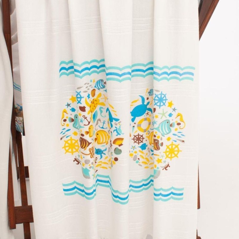 Varol Baskılı Bambu Peştemal Plaj Havlusu