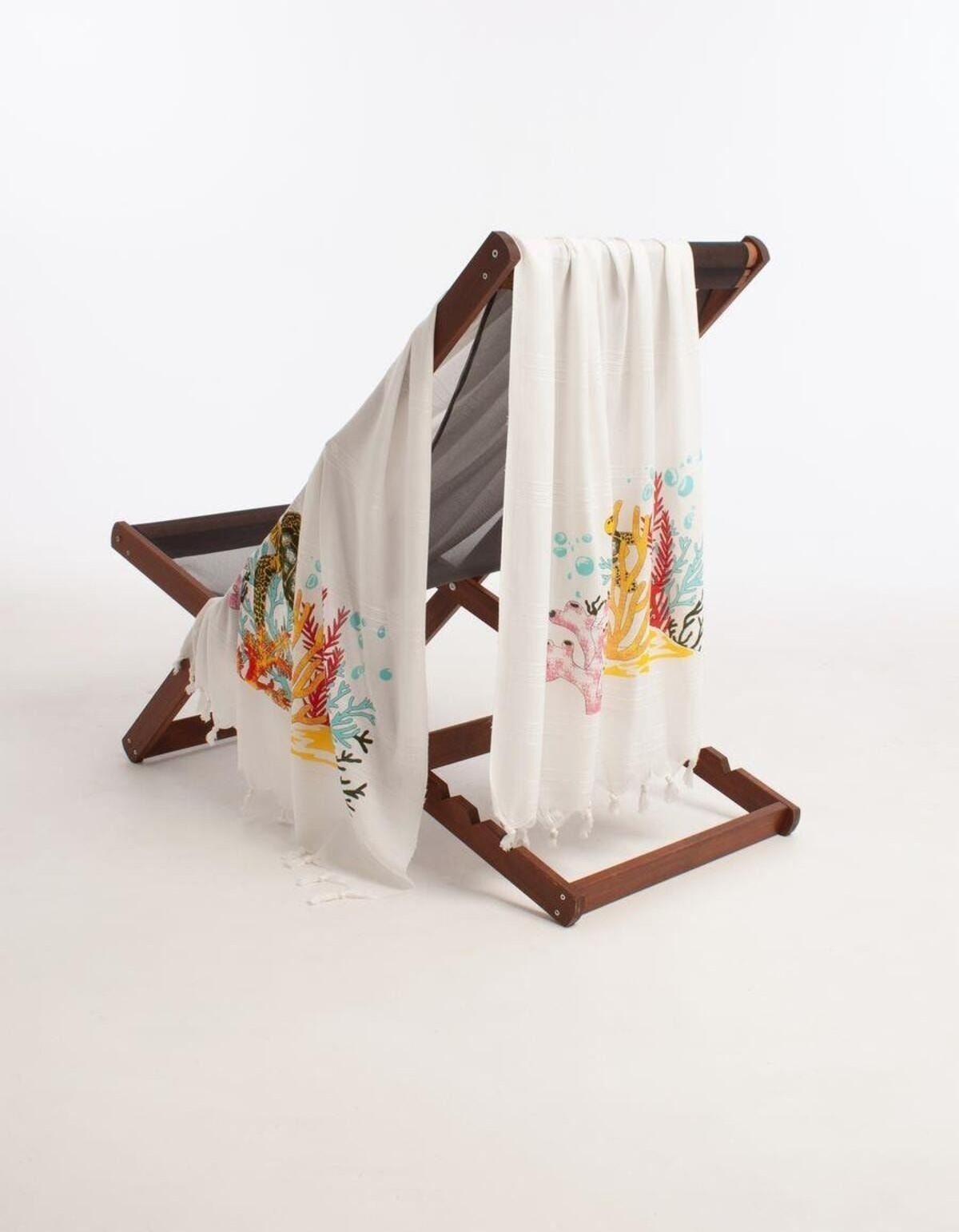 Varol Baskılı Bambu Peştemal Plaj Havlusu Varol Baskılı Bambu Peştemal Plaj Havlusu