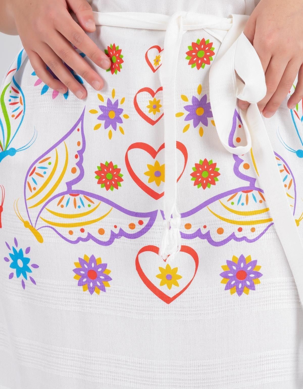 Varol Baskılı Bambu Plaj Elbisesi Varol Baskılı Bambu Plaj Elbisesi