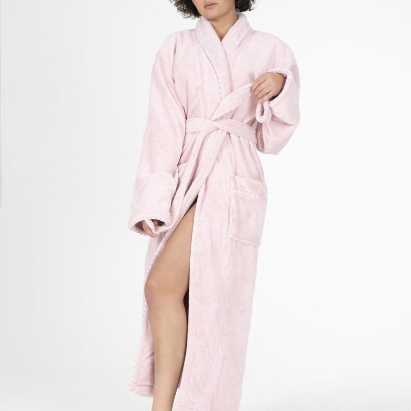 Varol Biyeli Şal Yaka Bambu Bornoz