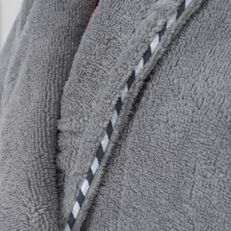 Varol Biyeli Şal Yaka Bambu Bornoz