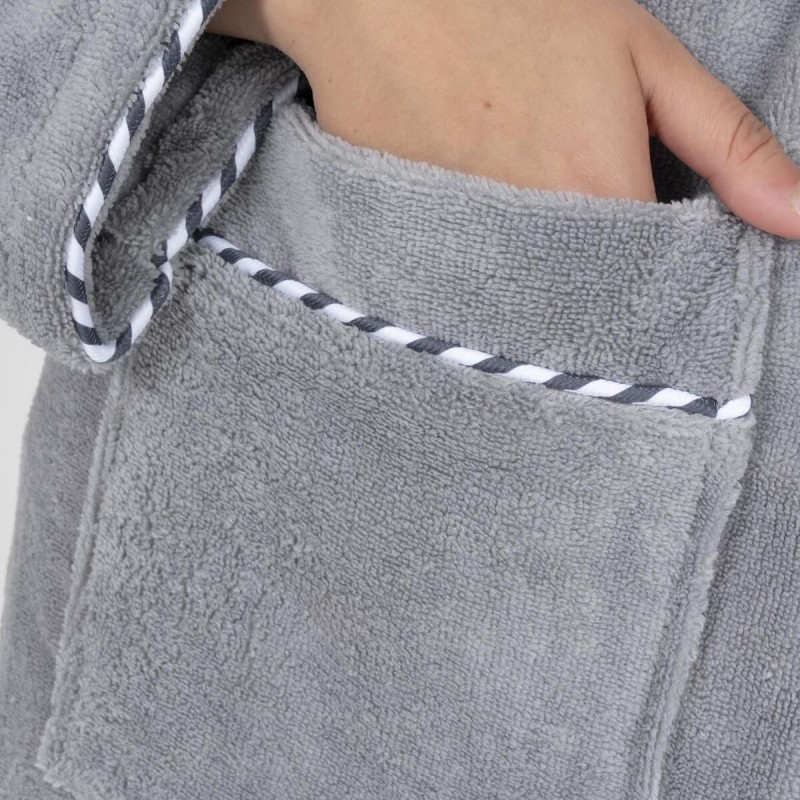 Varol Biyeli Şal Yaka Bambu Bornoz