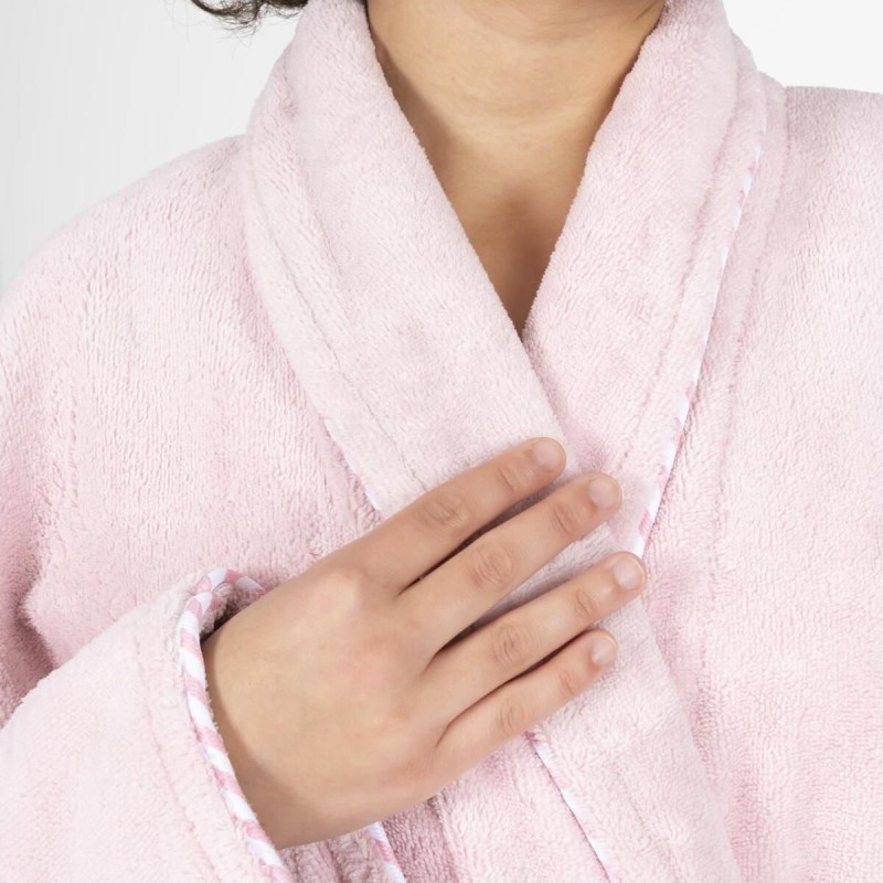 Varol Biyeli Şal Yaka Bambu Bornoz