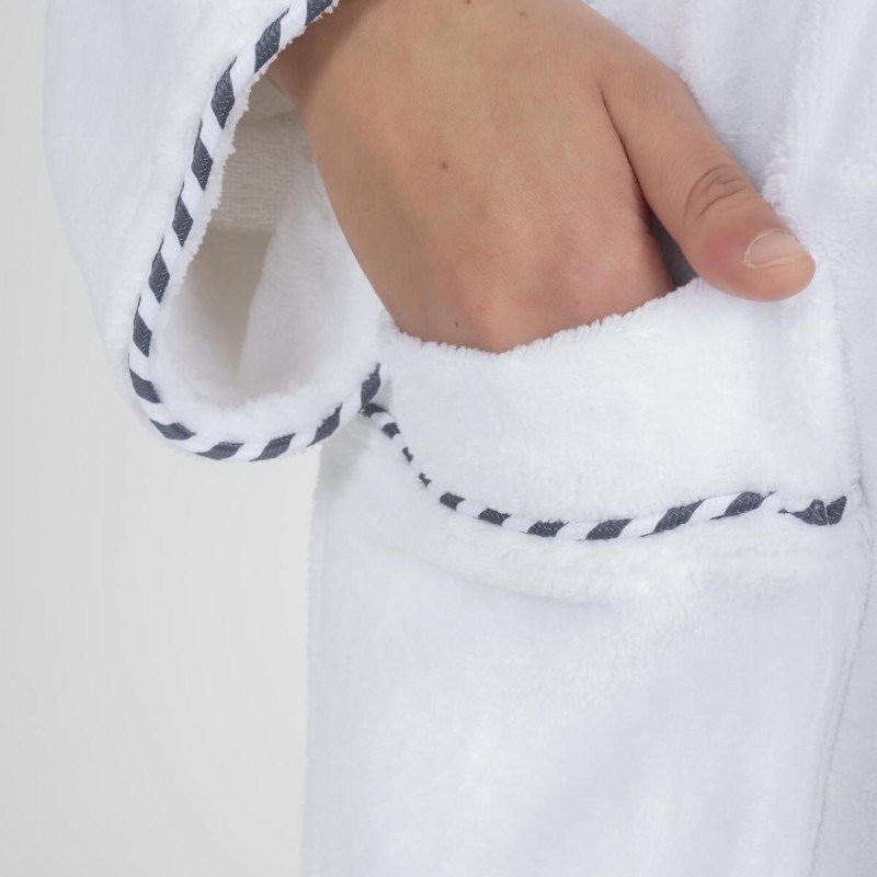 Varol Biyeli Şal Yaka Bambu Bornoz