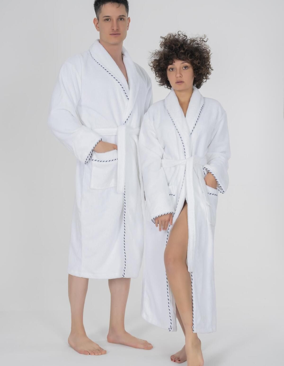 Varol Biyeli Şal Yaka Bambu Bornoz