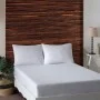 Varol Çift Kişilik Fitted Saten Çarşaf Takımı - Beyaz