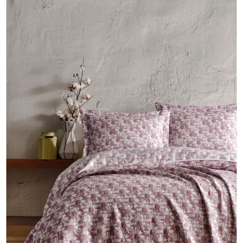 Varol Daisy Çift Kişilik Yatak Örtüsü