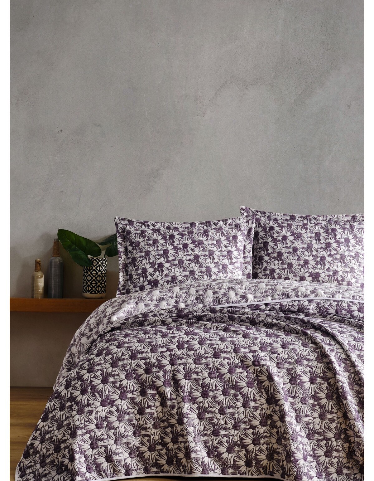 Varol Daisy Çift Kişilik Yatak Örtüsü Varol Daisy Çift Kişilik Yatak Örtüsü