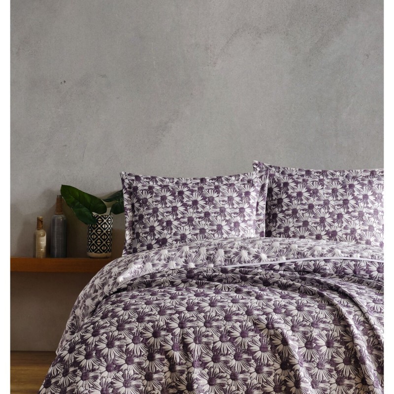 Varol Daisy Çift Kişilik Yatak Örtüsü