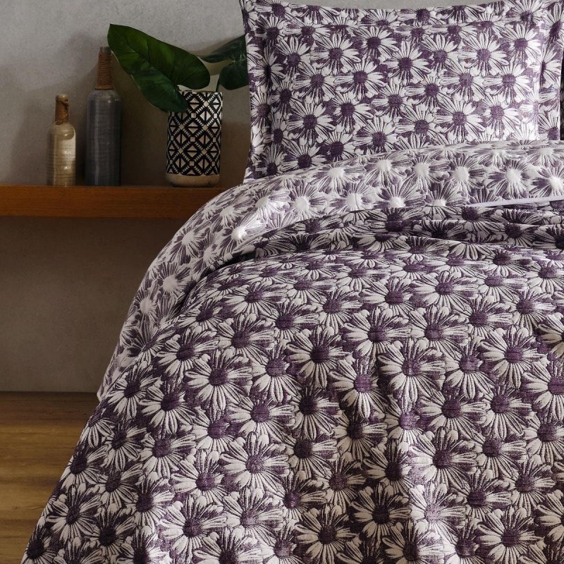 Varol Daisy Çift Kişilik Yatak Örtüsü