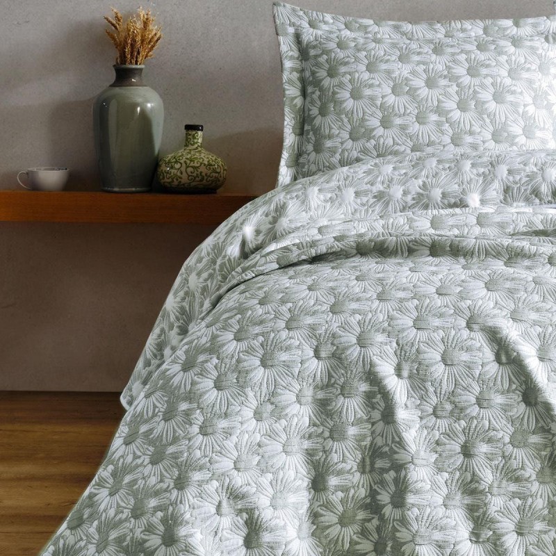 Varol Daisy Çift Kişilik Yatak Örtüsü