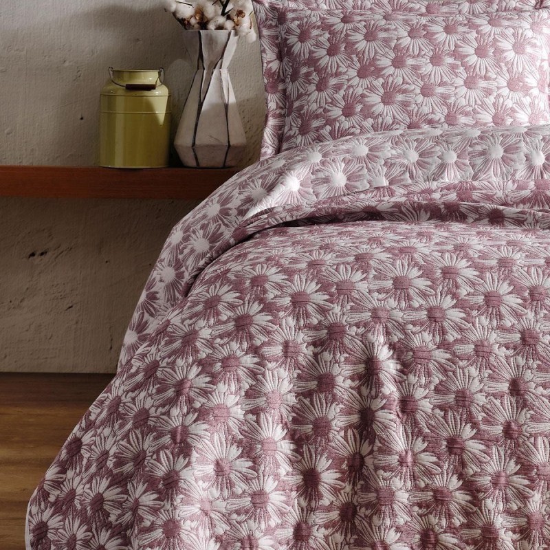 Varol Daisy Çift Kişilik Yatak Örtüsü