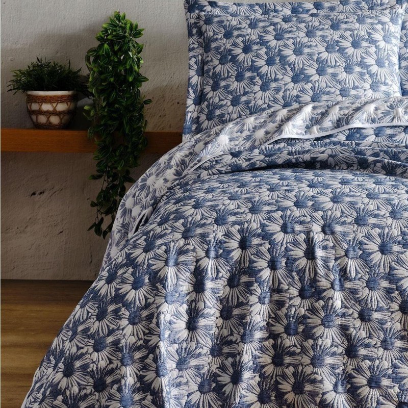 Varol Daisy Çift Kişilik Yatak Örtüsü