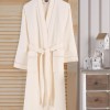 Varol Dama Serisi Kimono Yaka Pike Bornoz Sabahlık