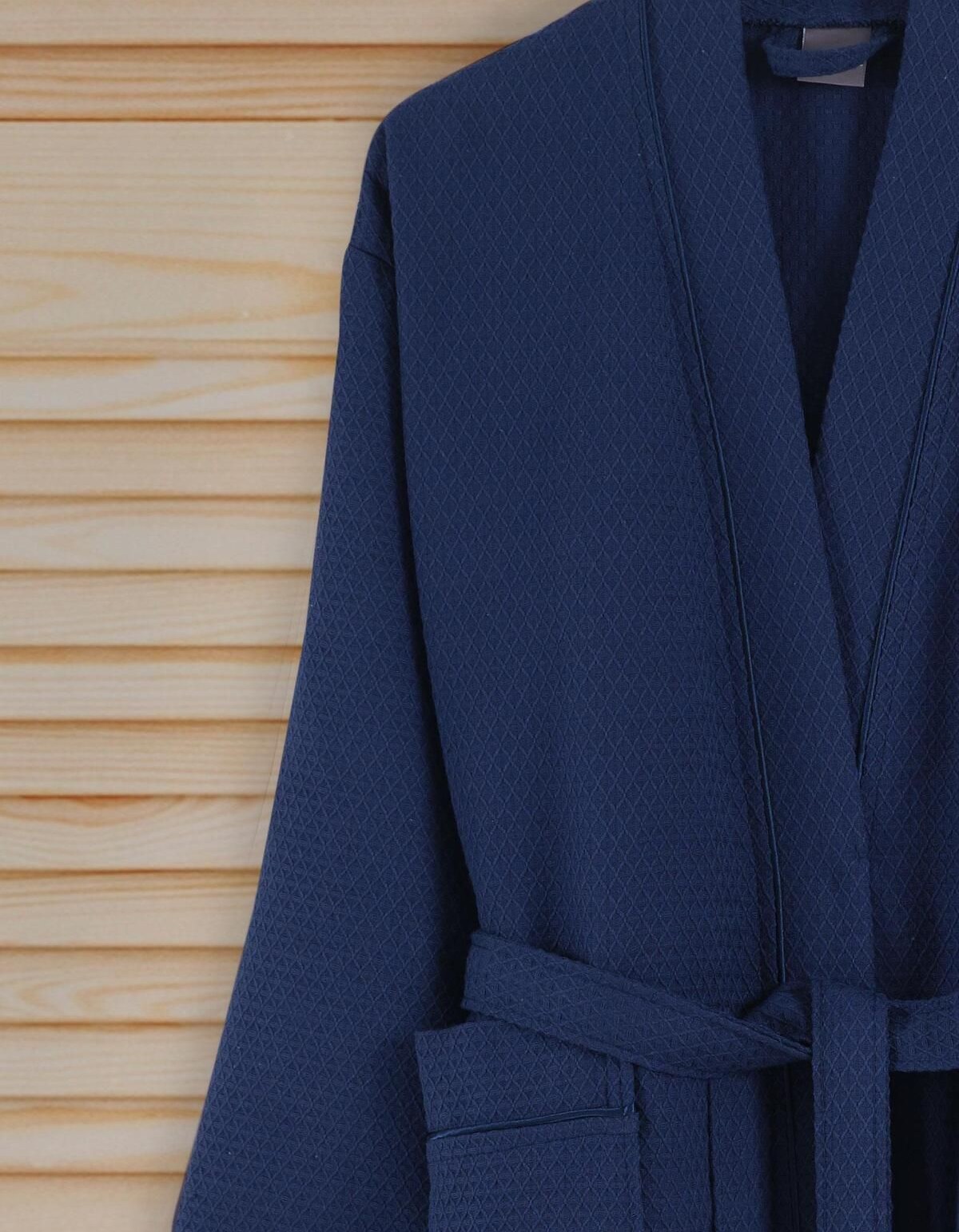 Varol Dama Serisi Kimono Yaka Pike Bornoz Sabahlık