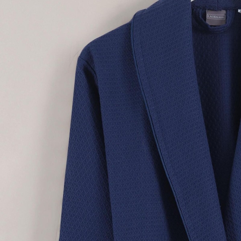 Varol Dama Serisi Şal Yaka Pike Bornoz Sabahlık