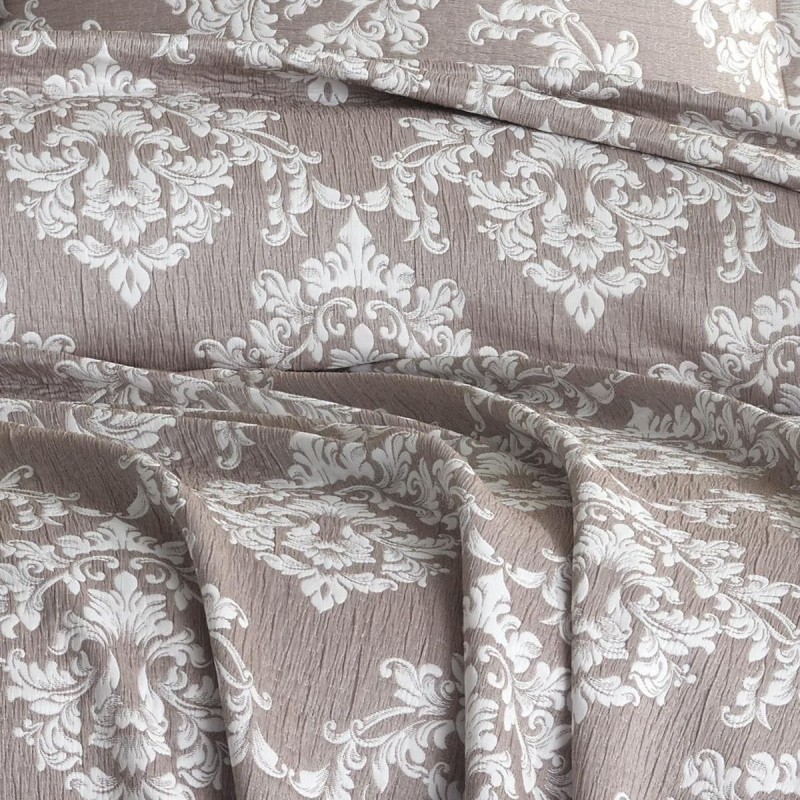 Varol Damasco Çift Kişilk Yatak Örtüsü