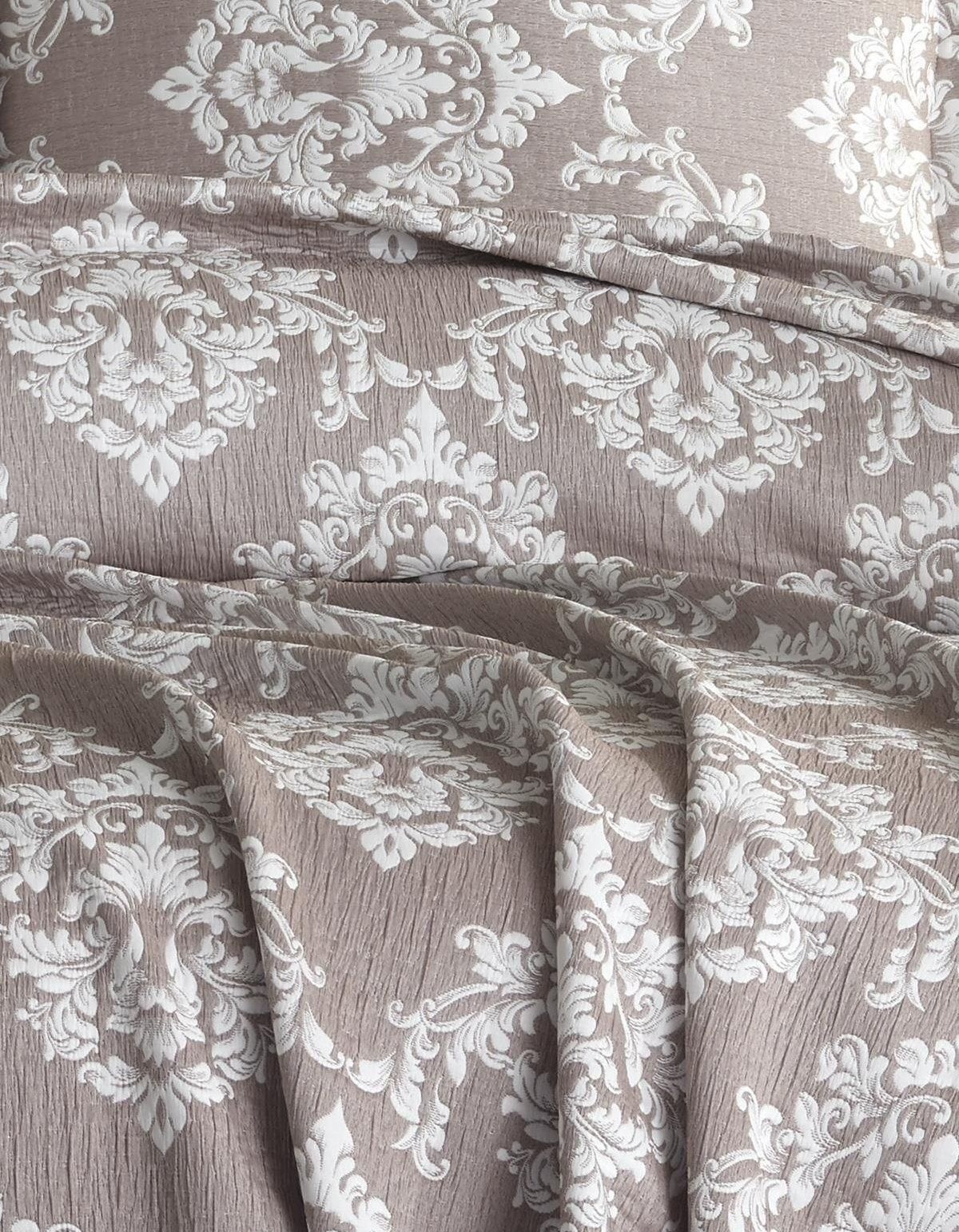 Varol Damasco Tek Kişilk Yatak Örtüsü Varol Damasco Tek Kişilk Yatak Örtüsü