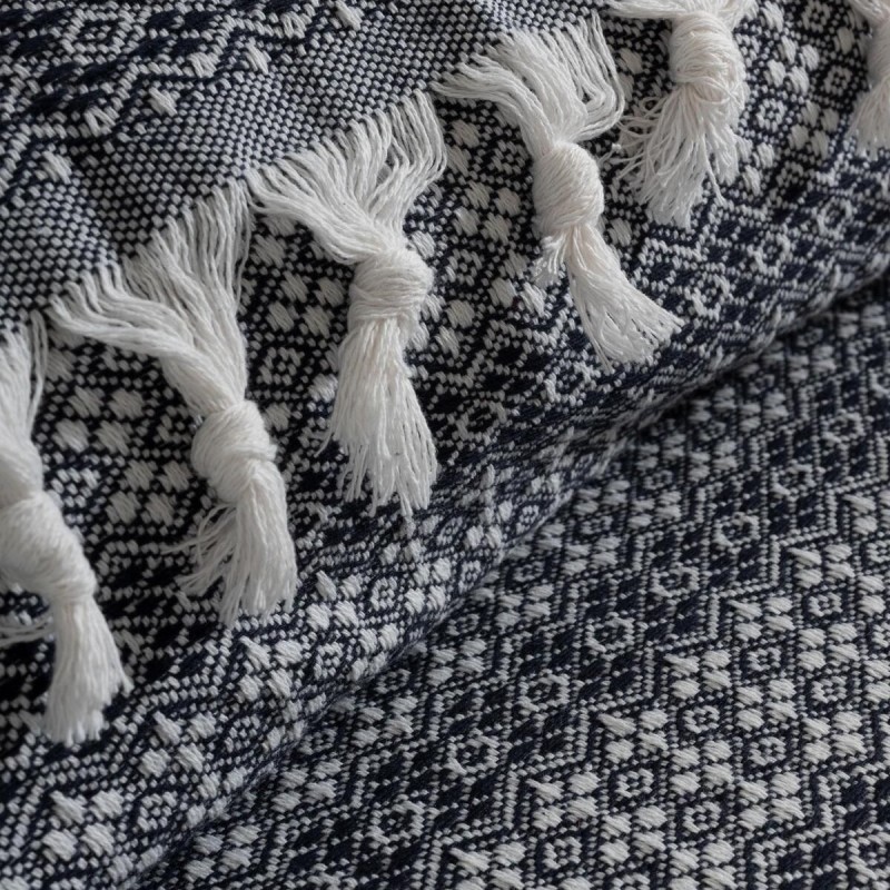 Varol Diamond Serisi Naturel Peştemal Pike Yatak Örtüsü %100 Pamuk