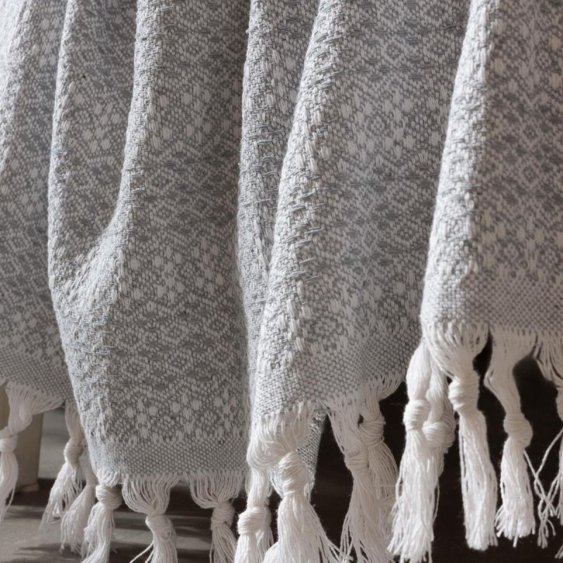 Varol Diamond Serisi Naturel Peştemal Pike Yatak Örtüsü %100 Pamuk