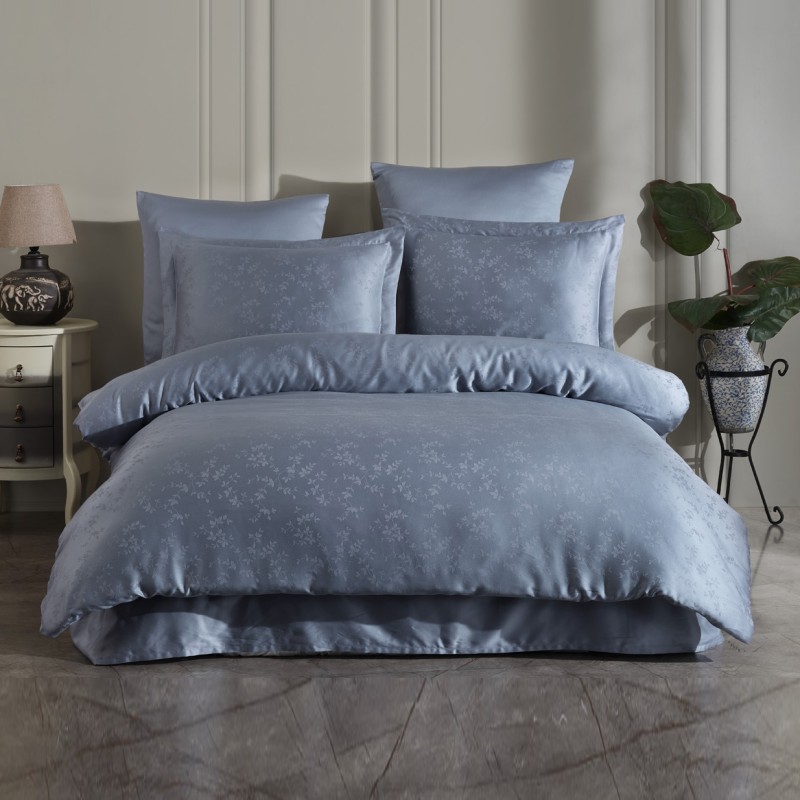 Varol (Family Size) Liyosel Jakar Nevresim Takımı - Eva İndigo Varol (Family Size) Liyosel Jakar Nevresim Takımı - Eva İndigo