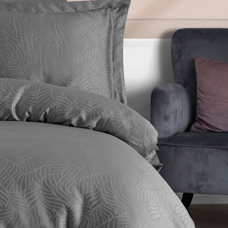 Varol (Family Size) Liyosel Jakar Nevresim Takımı - Lienzo Antrasit Varol (Family Size) Liyosel Jakar Nevresim Takımı - Lienzo Antrasit