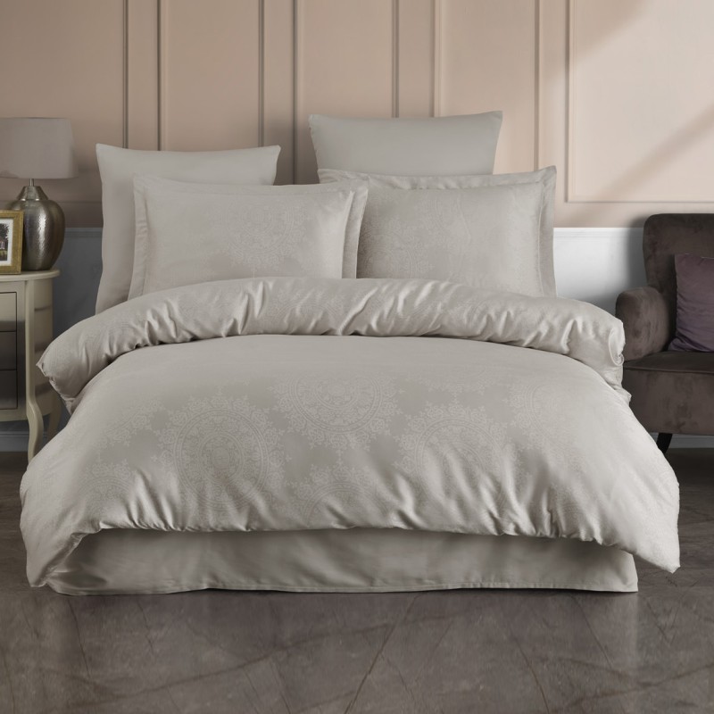 Varol (Family Size) Liyosel Jakar Nevresim Takımı - Nothingham Taş Varol (Family Size) Liyosel Jakar Nevresim Takımı - Nothingham Taş