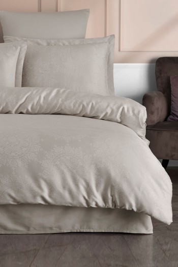 Varol (Family Size) Liyosel Jakar Nevresim Takımı - Nothingham Taş