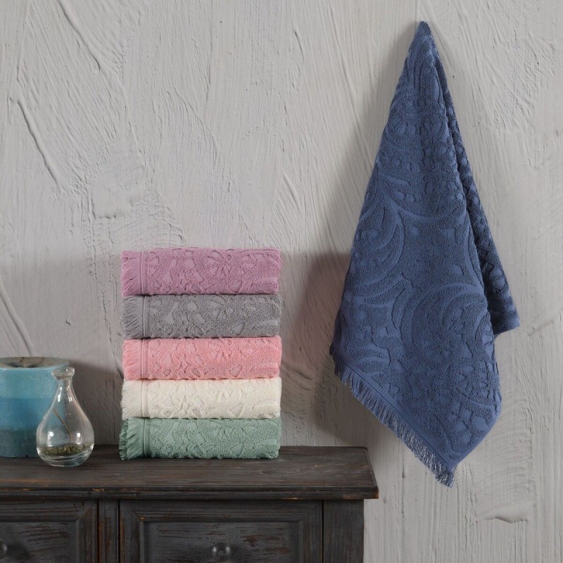 Varol Jakaranda Serisi %100 Pamuk 30x50cm 6 lı Havlu Seti Varol Jakaranda Serisi %100 Pamuk 30x50cm 6 lı Havlu Seti