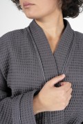 Varol Kaos Serisi Kimono Yaka Pike Bornoz Sabahlık görseli 4