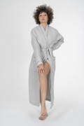 Varol Kaos Serisi Kimono Yaka Pike Bornoz Sabahlık görseli 7