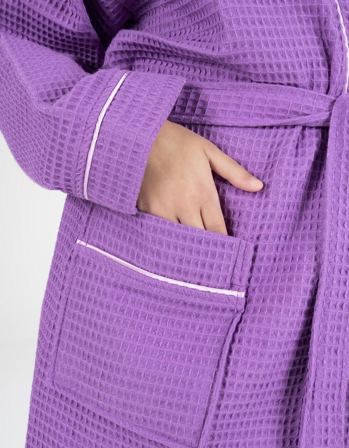 Varol Kaos Serisi Kimono Yaka Pike Bornoz Sabahlık