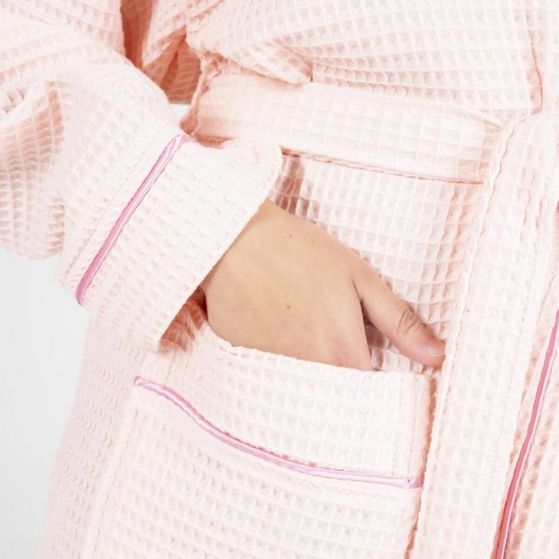 Varol Kaos Serisi Kimono Yaka Pike Bornoz Sabahlık