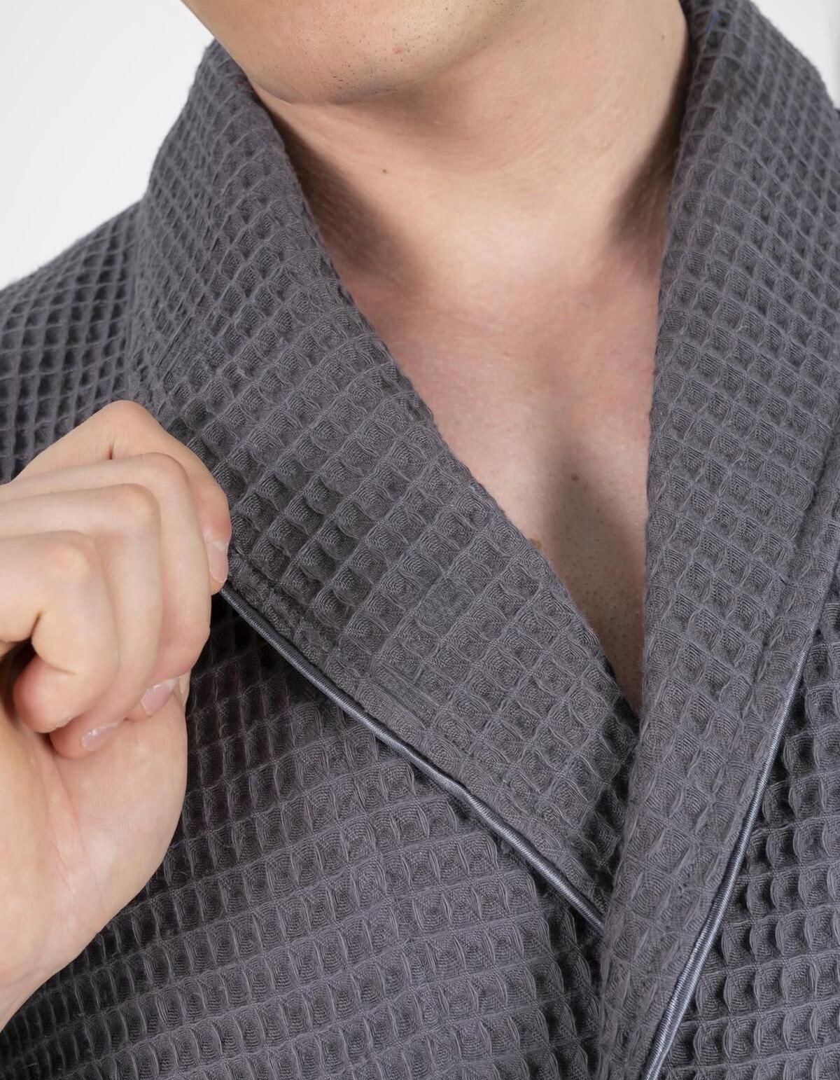 Varol Kaos Serisi Şal Yaka Pike Bornoz Sabahlık Varol Kaos Serisi Şal Yaka Pike Bornoz Sabahlık