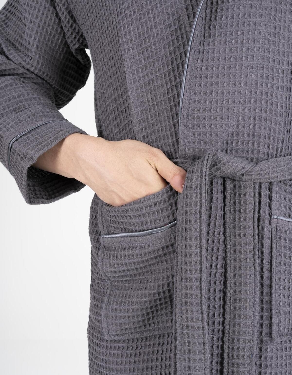 Varol Kaos Serisi Şal Yaka Pike Bornoz Sabahlık Varol Kaos Serisi Şal Yaka Pike Bornoz Sabahlık