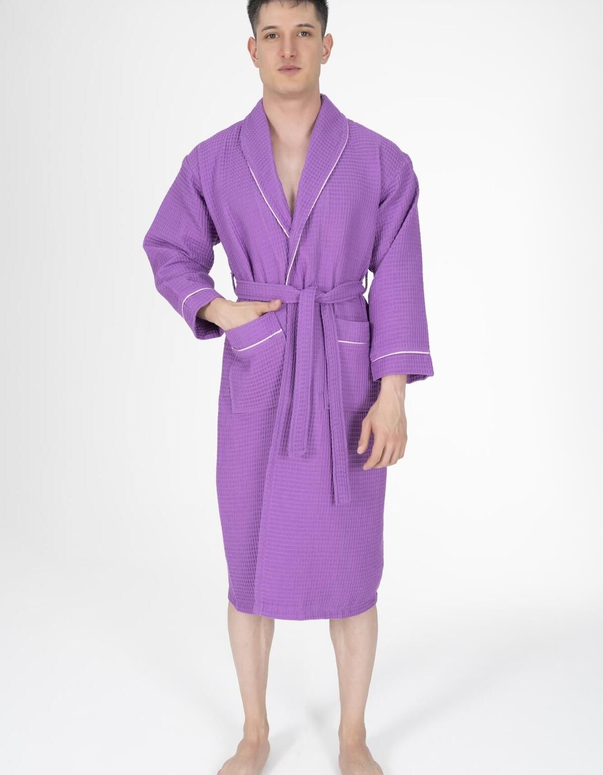 Varol Kaos Serisi Şal Yaka Pike Bornoz Sabahlık Varol Kaos Serisi Şal Yaka Pike Bornoz Sabahlık