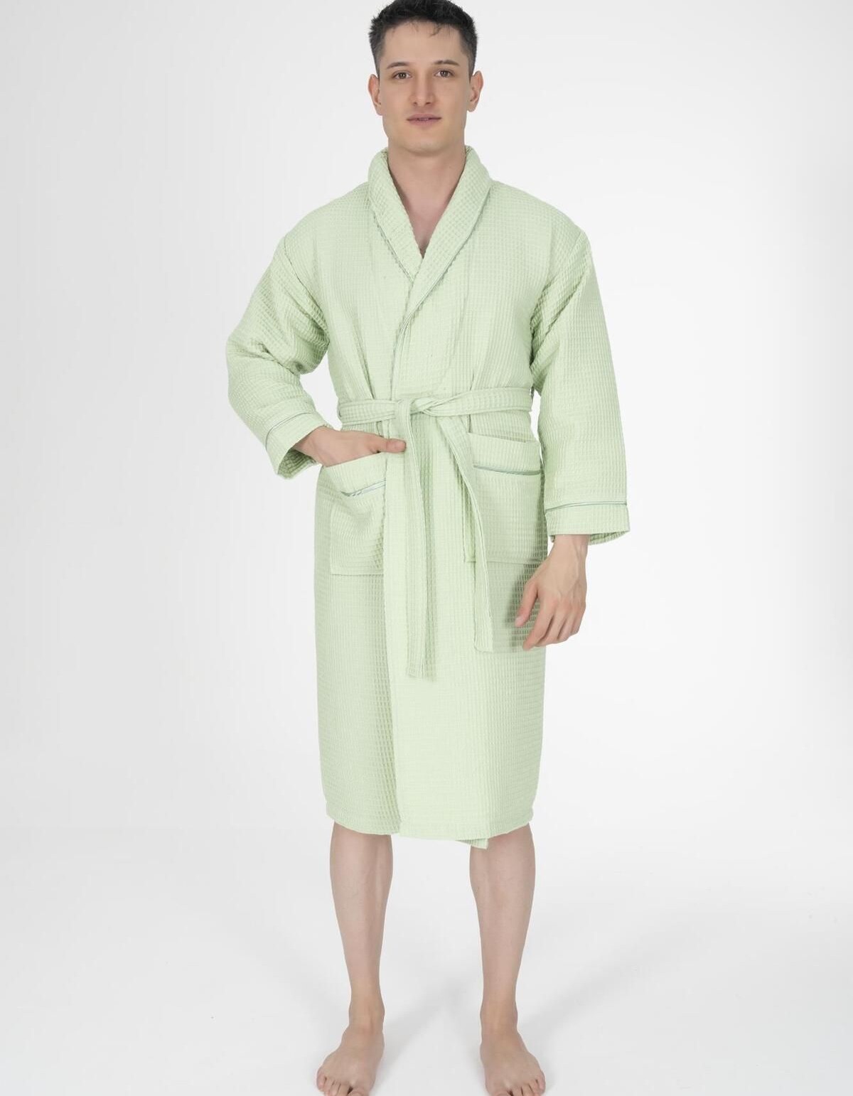 Varol Kaos Serisi Şal Yaka Pike Bornoz Sabahlık Varol Kaos Serisi Şal Yaka Pike Bornoz Sabahlık