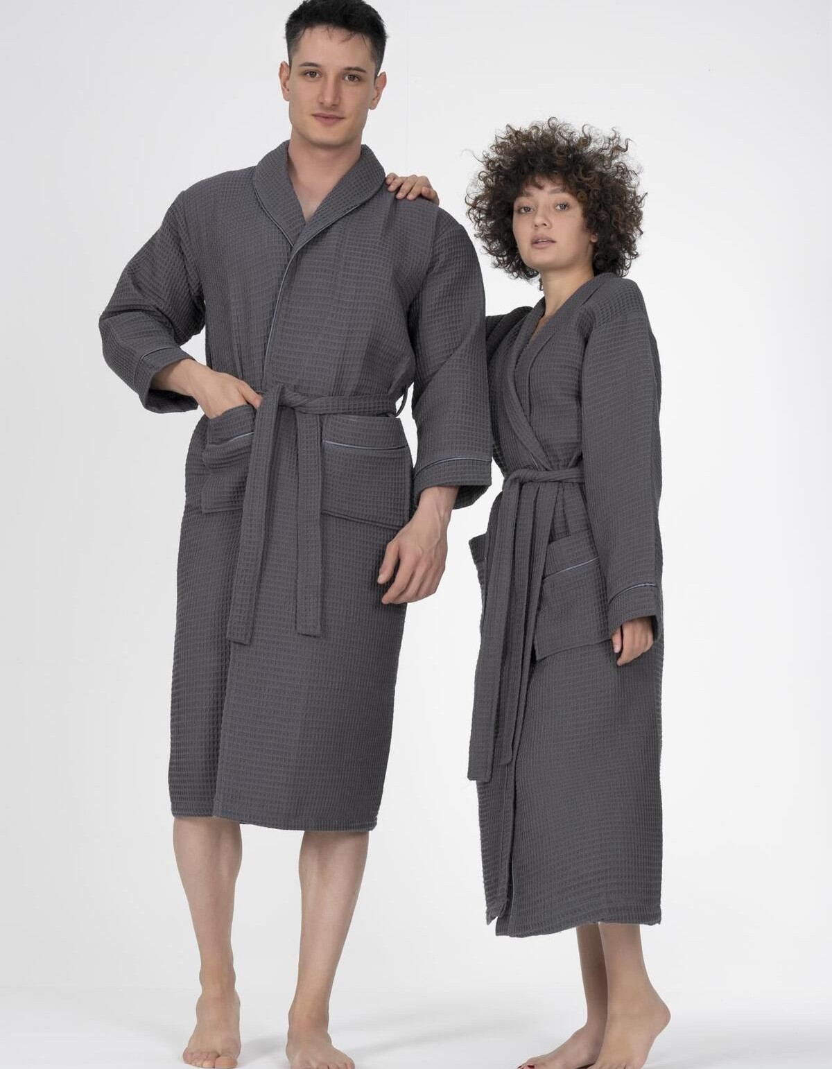 Varol Kaos Serisi Şal Yaka Pike Bornoz Sabahlık Varol Kaos Serisi Şal Yaka Pike Bornoz Sabahlık