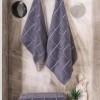 Varol Kare Micro Cotton Banyo Havlusu 90x150cm