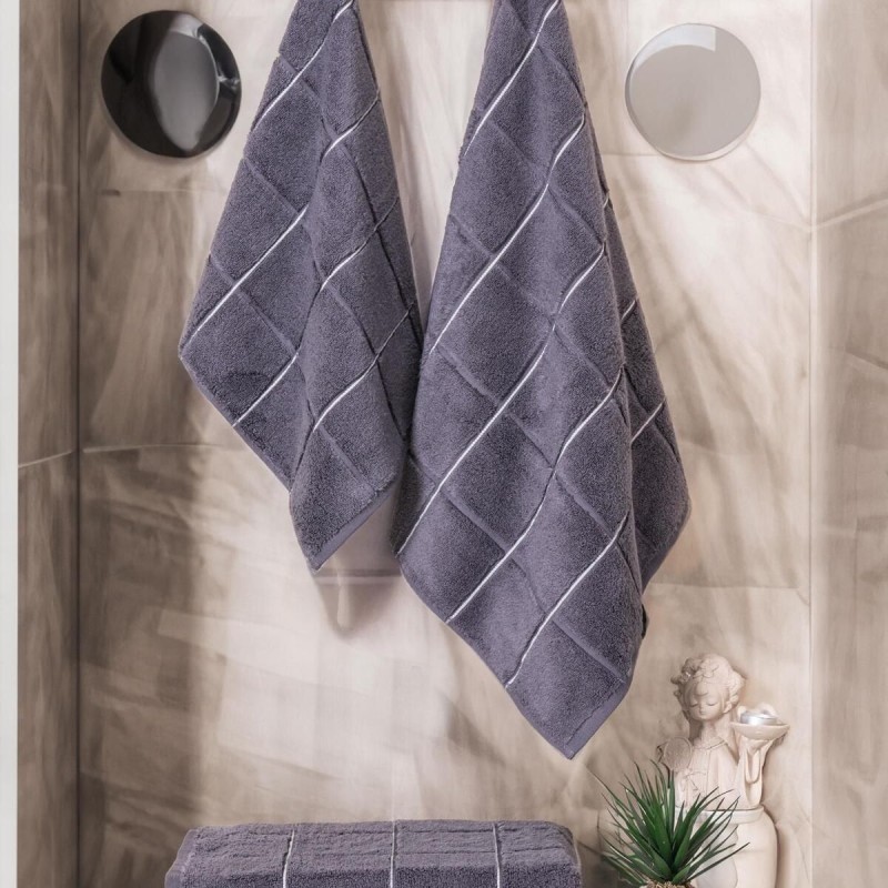 Varol Kare Micro Cotton El Havlusu 50x90cm