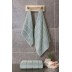 Varol Kare Micro Cotton El Havlusu 50x90cm SOMON - YEŞİL