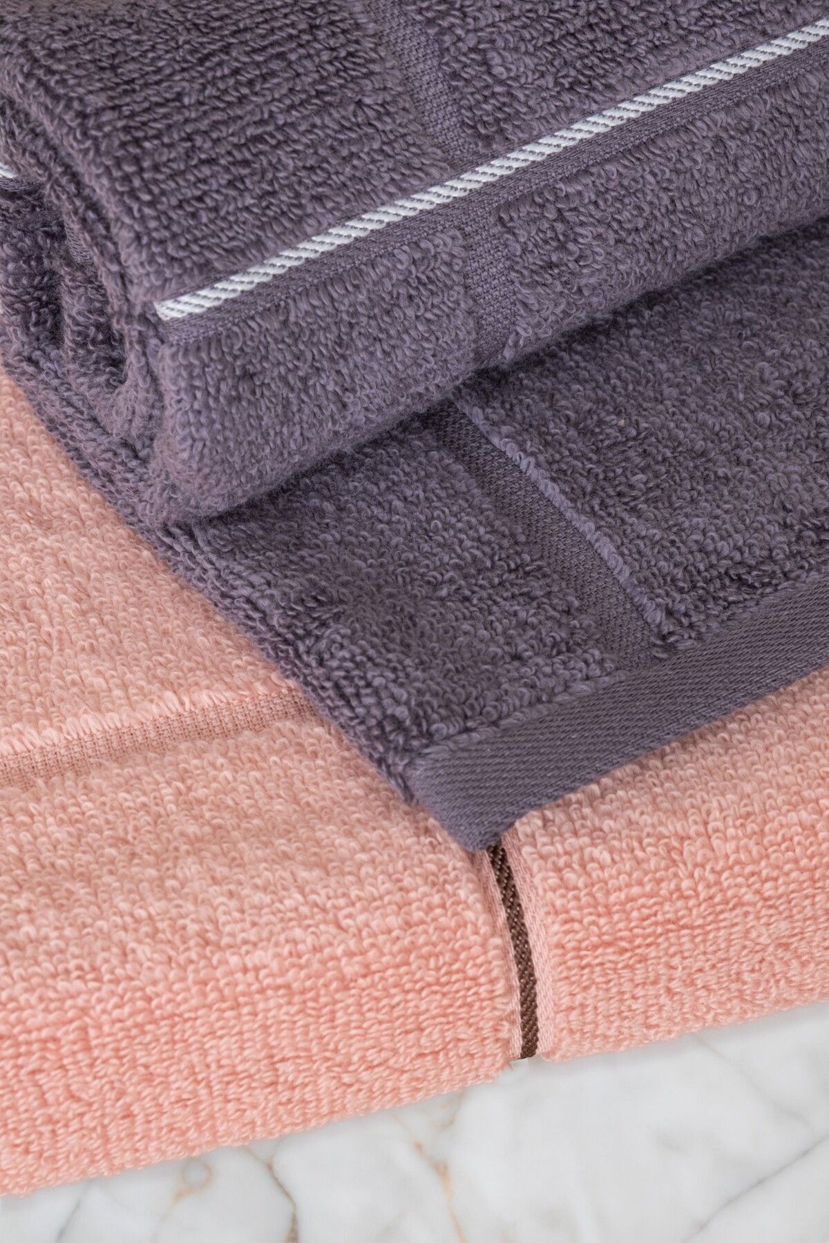 Varol Kare Serisi Micro Cotton 30x50cm 3 Lü Havlu Seti Varol Kare Serisi Micro Cotton 30x50cm 3 Lü Havlu Seti