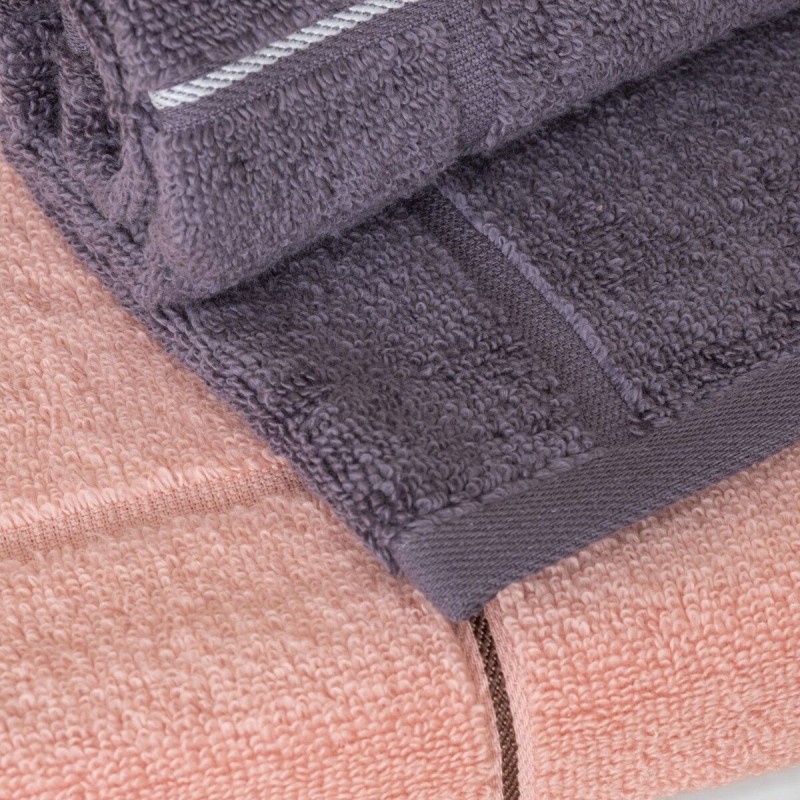 Varol Kare Serisi Micro Cotton 30x50cm 3 Lü Havlu Seti