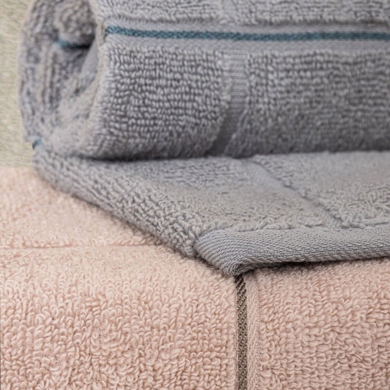 Varol Kare Serisi Micro Cotton 30x50cm 3 Lü Havlu Seti