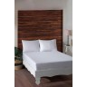 Varol King Size Fitted Saten Çarşaf Takımı - Beyaz